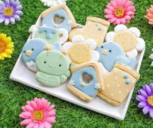 spring themed cookie class