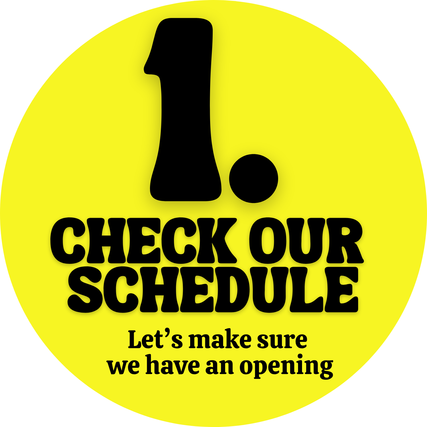 cooking class schedule