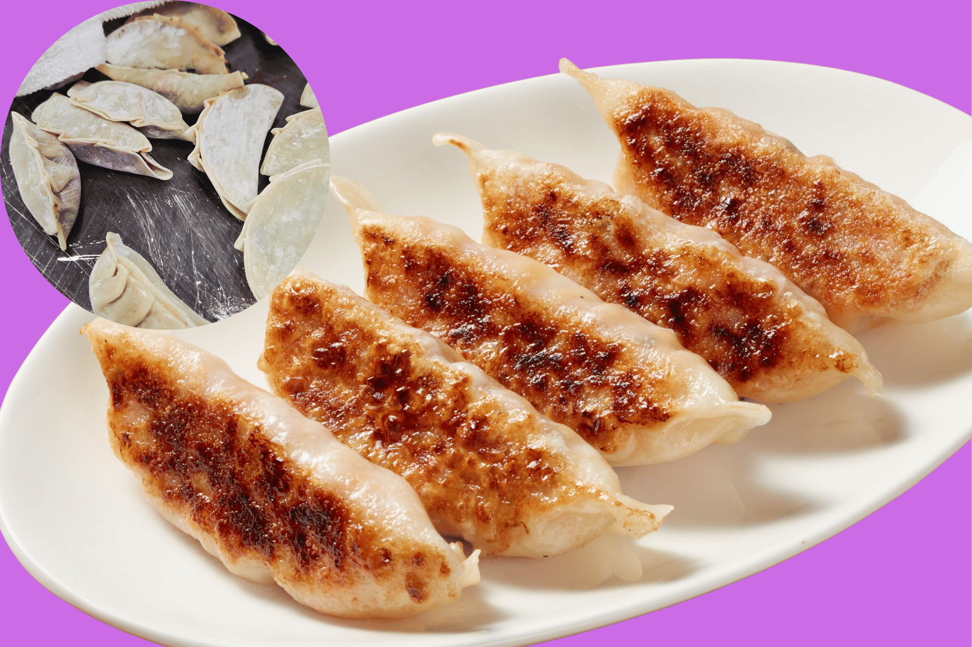 Gyoza class at Cookin' Class