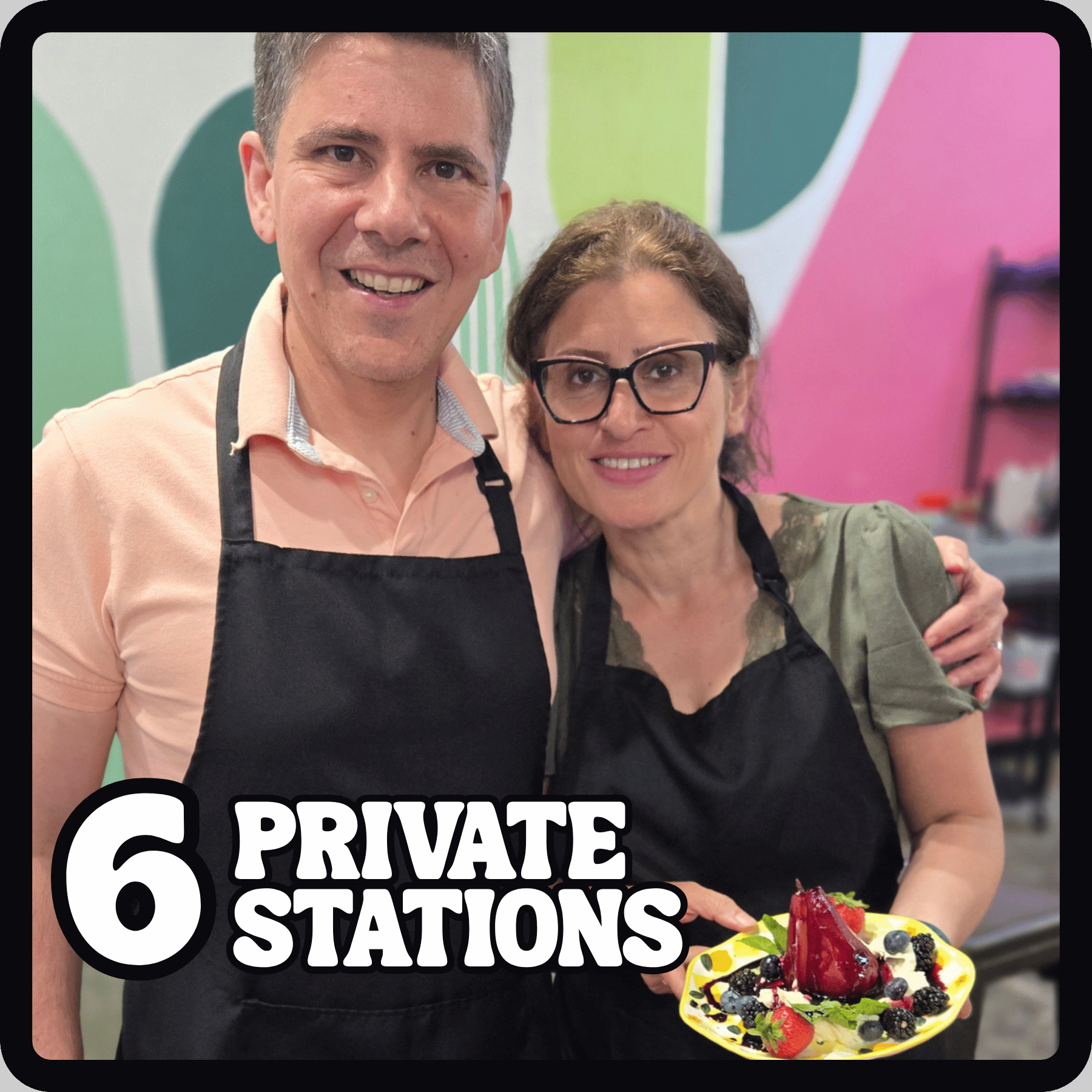 private cooking station