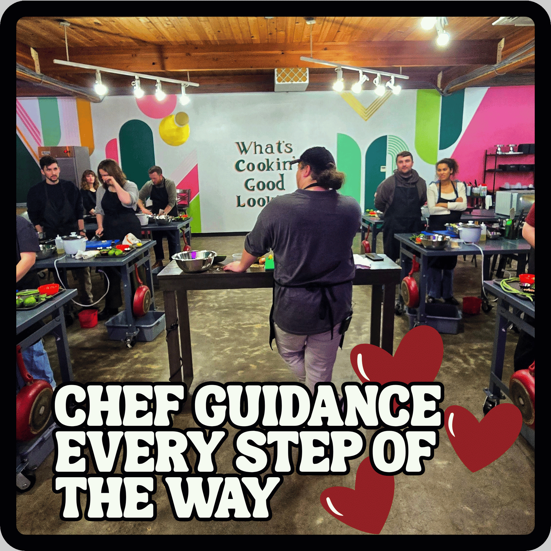 chef guided cooking classes